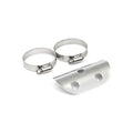 Protección Térmica Universal Con Agujero De Bala 4" De Largo Cromado Para Harley Davidson