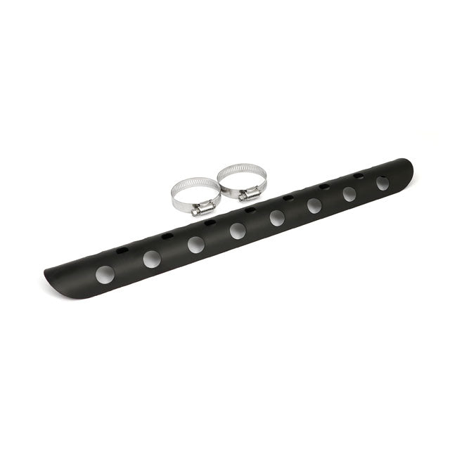 Protección Térmica Universal Con Agujero De Bala 18" De Largo Negro Para Harley Davidson