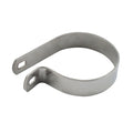 Abrazadera Silenciador Corto P-Clamp 3-1/4". Inoxidable Para Harley Davidson