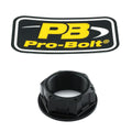 Black Aluminum Upper Stem Nut for Honda