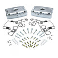 S&amp;S Chrome Die-Cast Rocker Cover Kit for Harley-Davidson