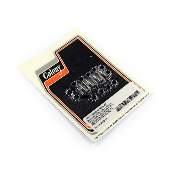 Colony, Kit De Montaje De Bloque De Empuje. Estilo Oem, Cromado Para Harley Davidson