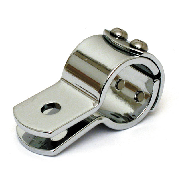 3-1/4 "3-piece clamp. Chrome steel for Harley Davidson