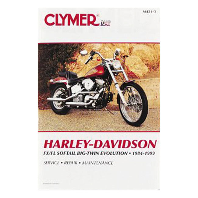 Manual De Taller Clymer Para Harley Davidson 84-99 Softail