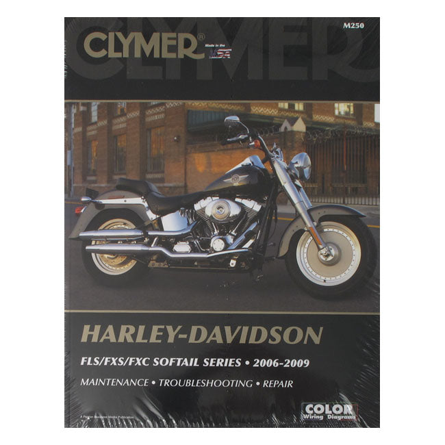 Clymer Workshop Manual for Harley Davidson 06-10 Softail