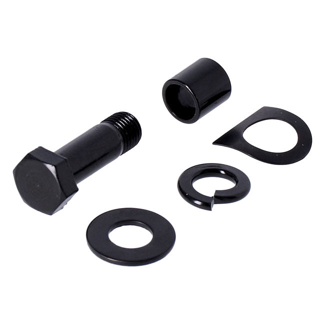 Kick Pedal Mounting Kit. Black for Harley-Davidson