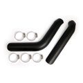 Juego De Protección Térmica Big Twin Plain Negro Para Harley Davidson