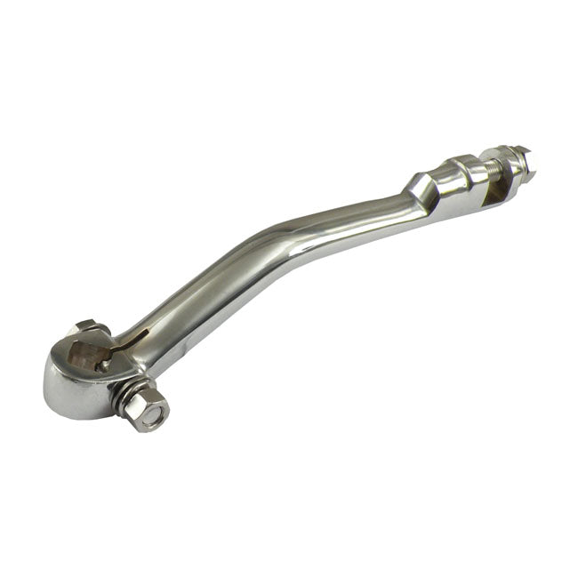 High-Displacement Kickstart Arm, Chrome, for Harley-Davidson