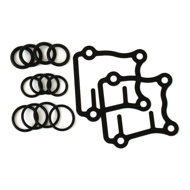 James, Kit De Juntas De Tapa De Empujador Y Bloque De Empujador. RCM Para Harley-Davidson