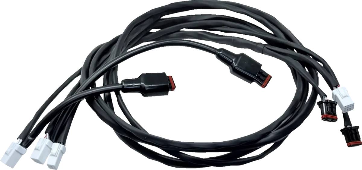 50-Zoll-Verlängerungskabelsatz für Lenkerschalter und elektronischen Gasgriff für Harley Davidson 2025 Softail