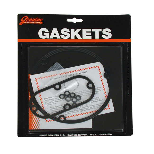 James, Inspektions- und Derby-Deckel-Dichtungssatz. RCM für Harley-Davidson
