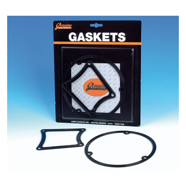 James, Kit De Sello De Tapa De Inspección Y Derby. RCM Para Harley Davidson 79-84 FLT; 82-E84 FXR