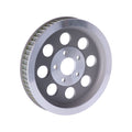 OEM Style 61T Rear Drive Pulley, 1-1/2" Belt. Silver For Harley Davidson