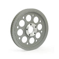 Polea Transmision Trasera Estilo Oem 70T, Correa 1-1/8". Plata Para Harley Davidson