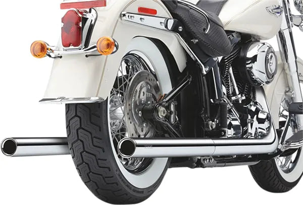 Dual 2-into-2 Complete Exhaust System for Harley-Davidson Softail 2000-2006