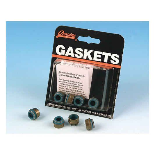 James, klepgidsafdichting. Viton. 4-pk voor Harley Davidson