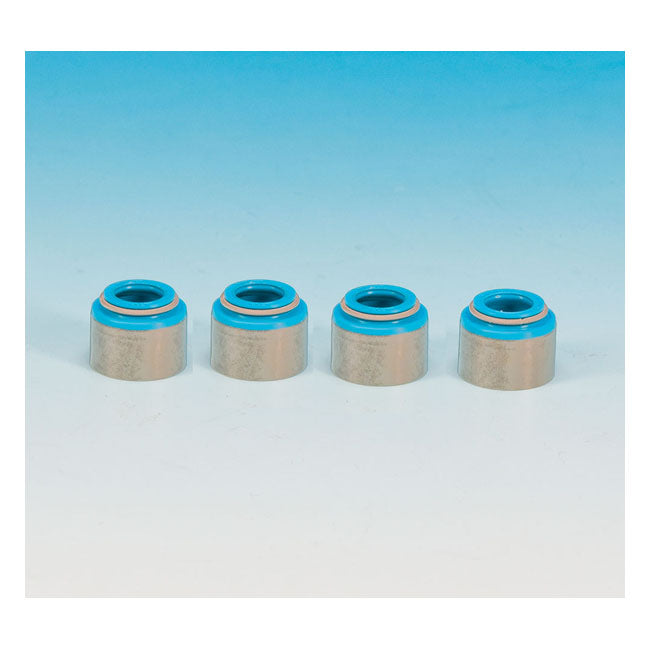 James, Juego De Sello De Guia De Valvula. 4-Pk. Viton Para Harley Davidson