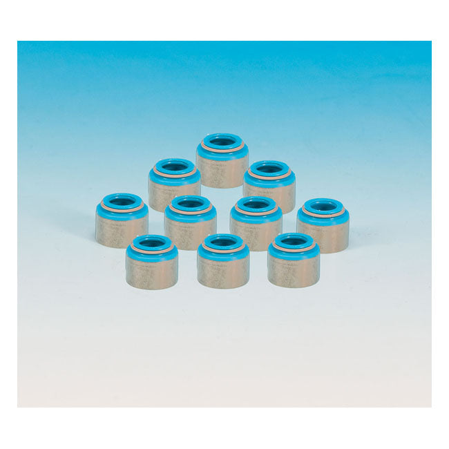 James, 10-Pack Viton Valve Guide Seal Set for Harley-Davidson