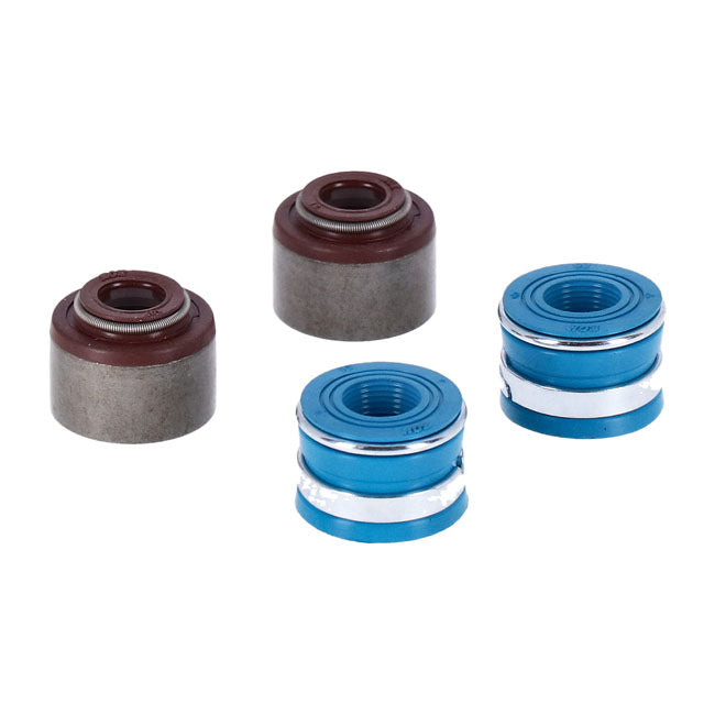 James, Viton Valve Guide Seal Kit Pack of 4 for Harley Davidson