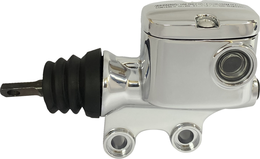 Chrome Rear Brake Pump for Harley Davidson