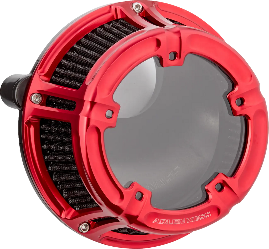 Filtro de aire Method™ Clear Series rojo para Harley Davidson FLTR/FLHX