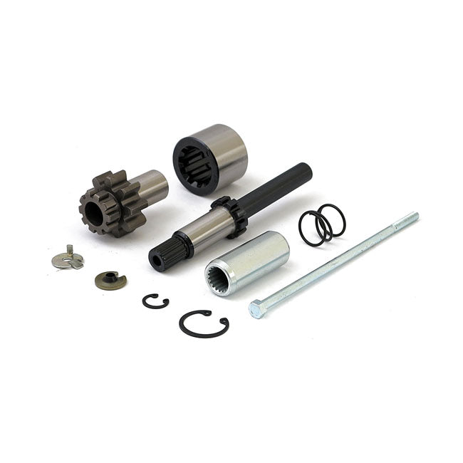 Intermediate Shaft Kit, Starter Motor for 66T Ring Gear for Harley Davidson