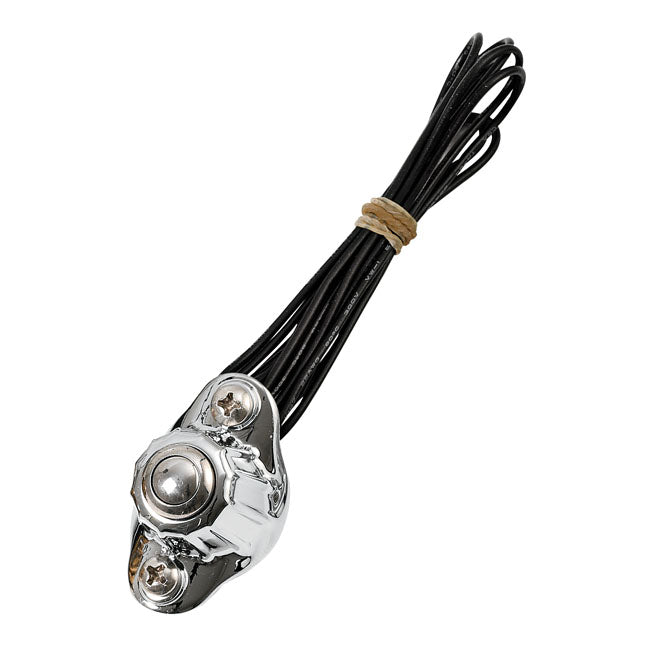 Kustom Tech Deluxe Lenkerschalter. Einzelknopf für Harley-Davidson