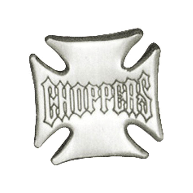 Malta Cross Choppers Biker Pin