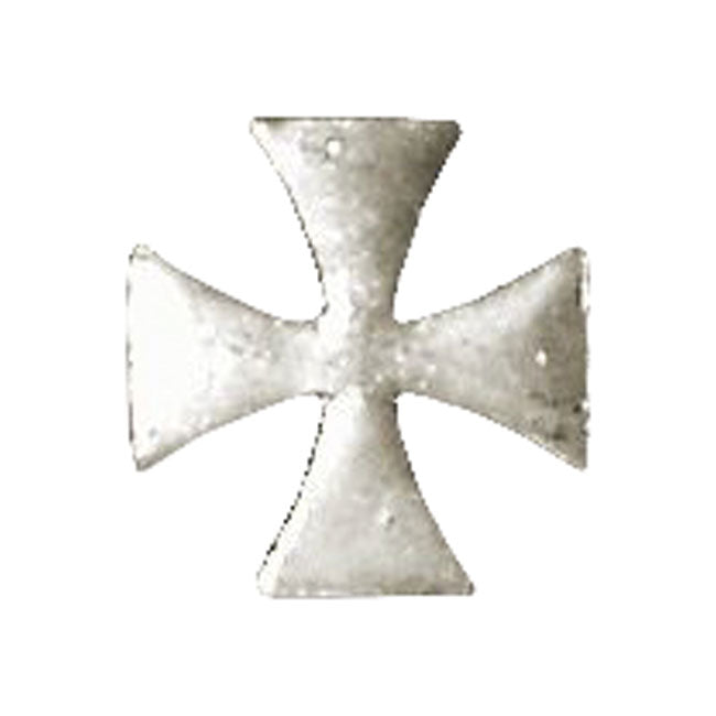 Pin De Motorista Cruz Malta Cromada