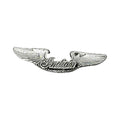 Indischer Biker Button