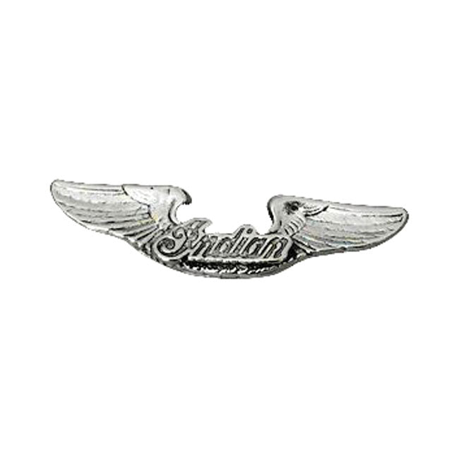 Indischer Biker Button