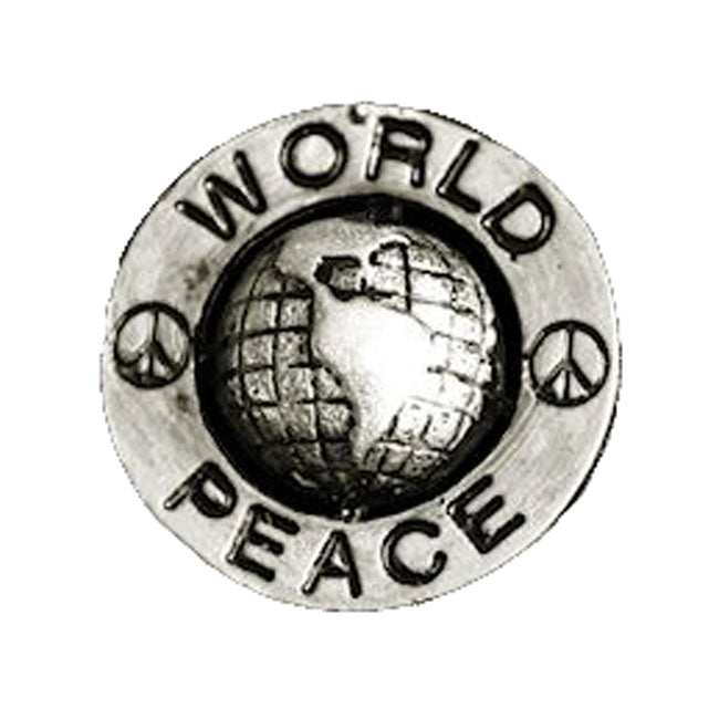 Pin De Motorista "World Peace"