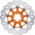 Wave® Floating Orange Bremsscheibe für Harley Davidson