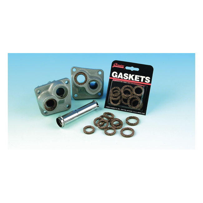 James, Tappet Cap Seal Kit. Cork for Harley-Davidson