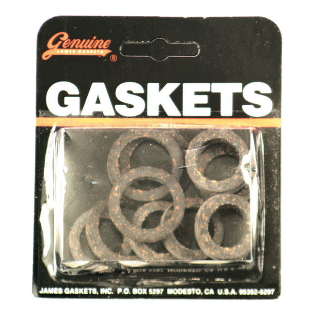 James, Tappet Cap Seal Kit. Cork for Harley-Davidson