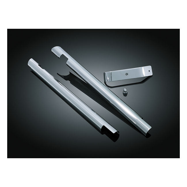 Kuryakyn, Softail downtube covers. Chrome