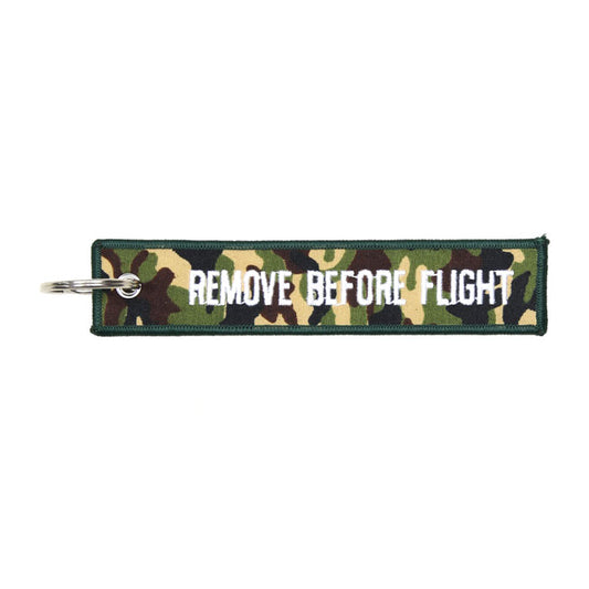 Keychain Remove before flight