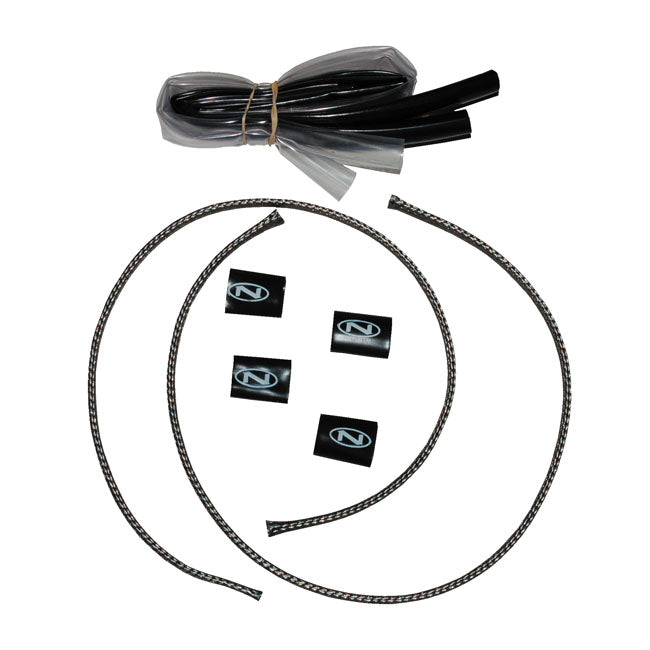Namz Lenker-Kabelabdeckungssatz für interne Verkabelung, 20" für Harley Davidson