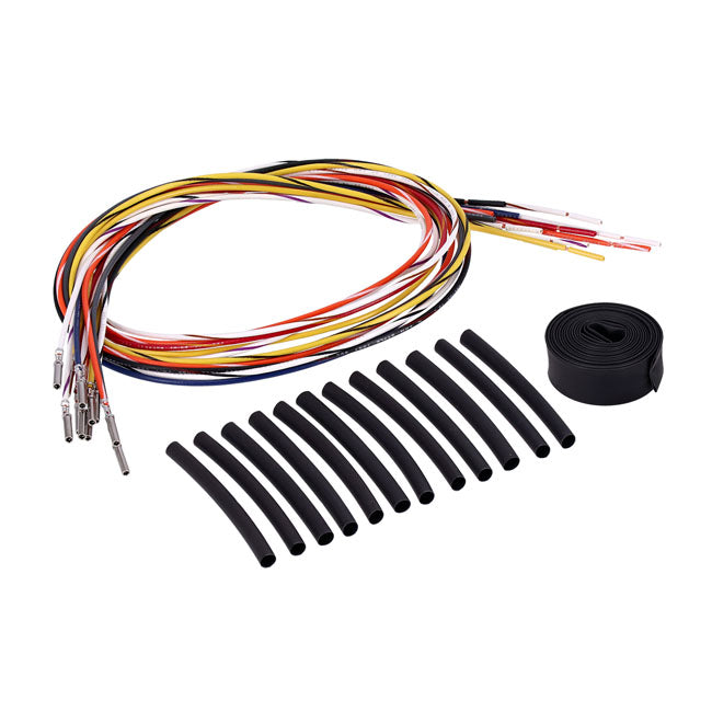 Namz, Kit De Extensión De Cableado Del Manillar. +24" Para Harley Davidson 96-06 Softail, Dyna