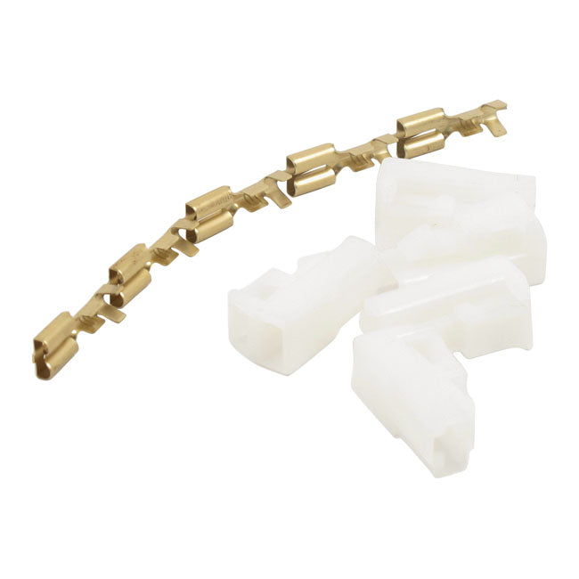 Conector Hembra Y Kit De Terminales. 1 Pin Para Harley Davidson