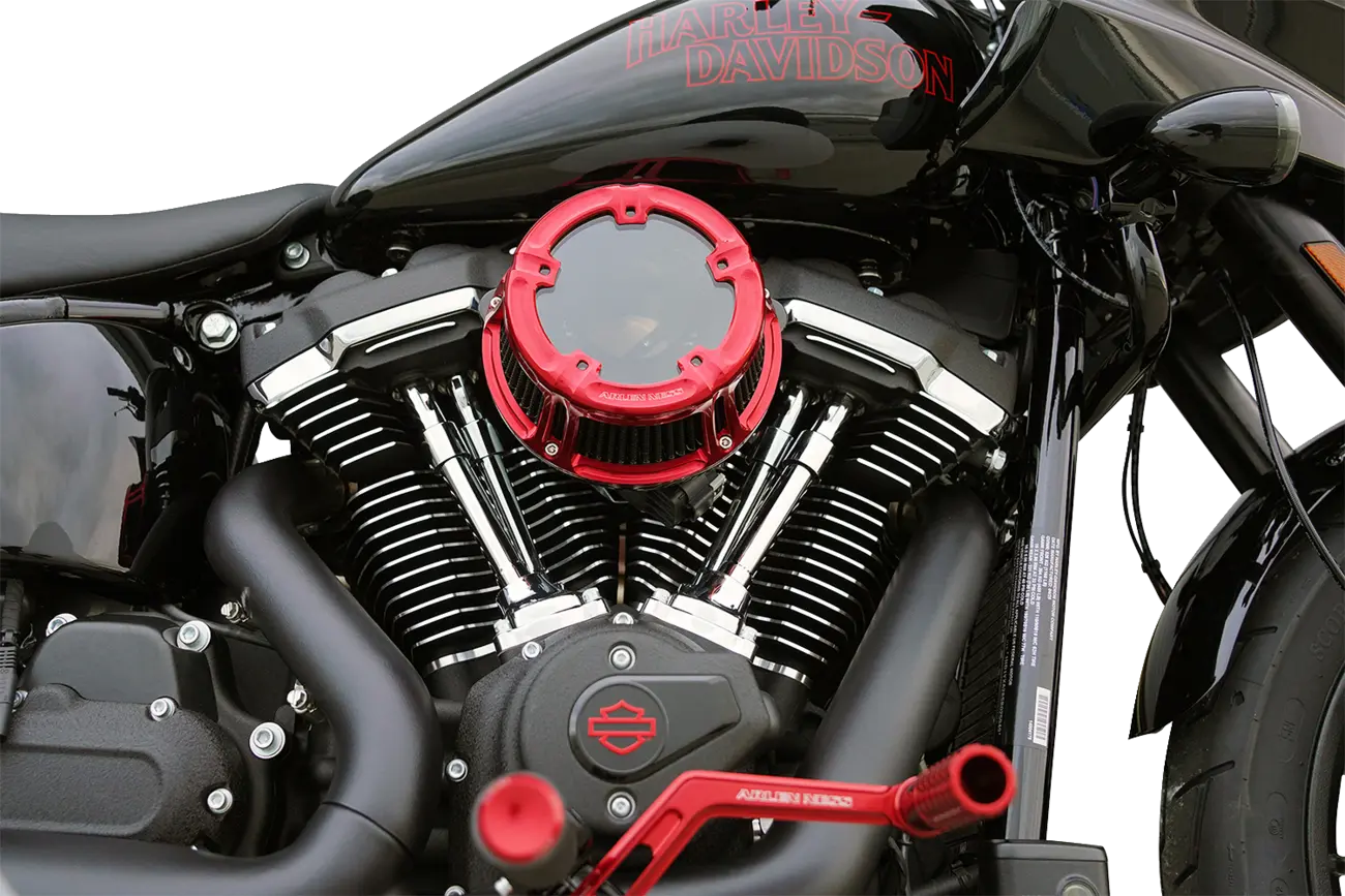 Filtro de aire Method™ Clear Series rojo para Harley Davidson FLTR/FLHX