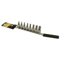 Cruztools, hex socket bit set. 3/8" drive