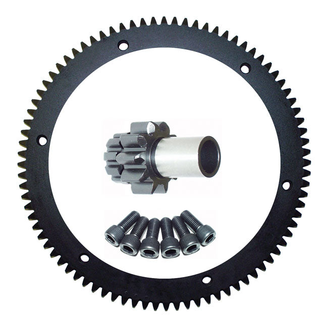 Kit De Conversión De Anillo De Arranque Easy Start Para Harley Davidson 94-97 B.T.