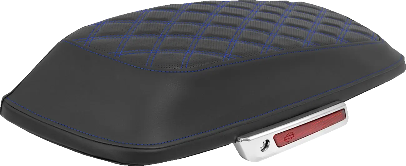 Fundas para tapa de alforja Lattice Stitched Cubierta SADDLEBAG LS BAGGER BLU STITCH