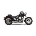 Cobra Chrome Speedster Short Sweep Auspuff 07-11 Softail für Harley Davidson