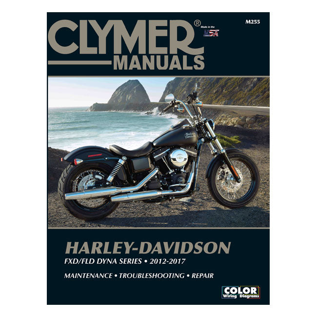 Clymer Workshop Manual for Harley-Davidson 12-17 Dyna