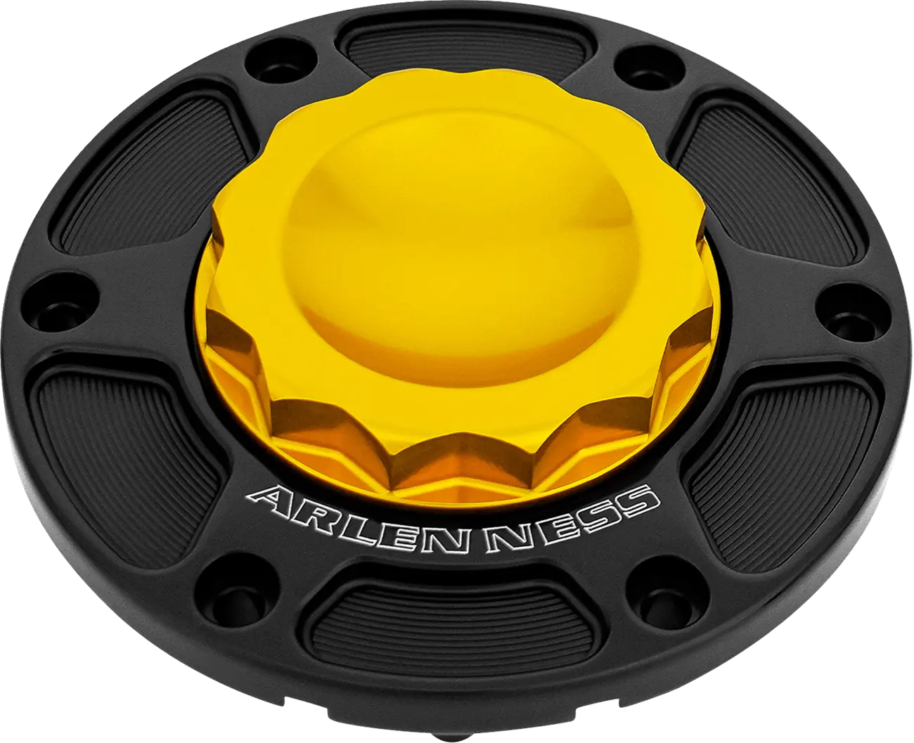 Goldener 12-Punkt-Tankdeckel für Harley-Davidson FLT 24-UP