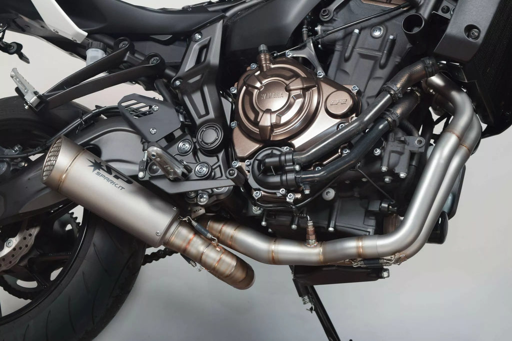 Sistema De Escape Completo Grid-O Slip-On Para Yamaha MT-07 14-20/Tracer 700 16-20