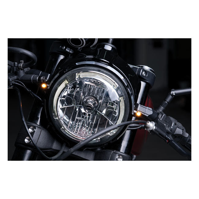 Kellermann, Bullet Atto Dark LED Turn Signal for Harley-Davidson
