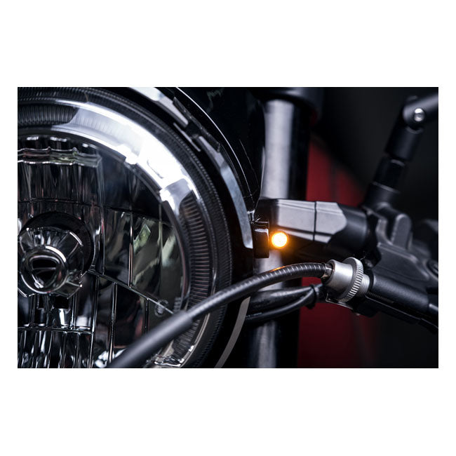 Kellermann, Bullet Atto Dark LED Turn Signal for Harley-Davidson